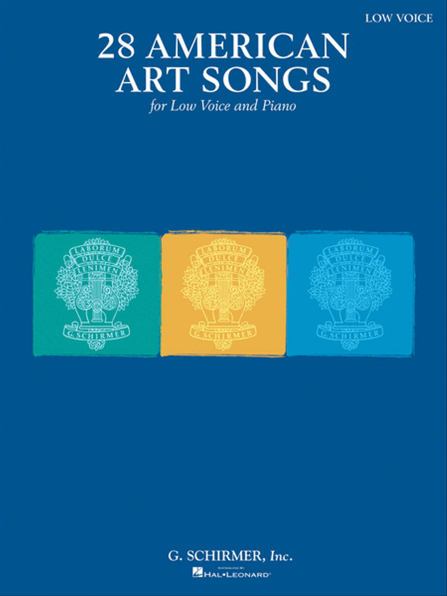 28 American Art Songs Low Voice scores gallery preview page 1