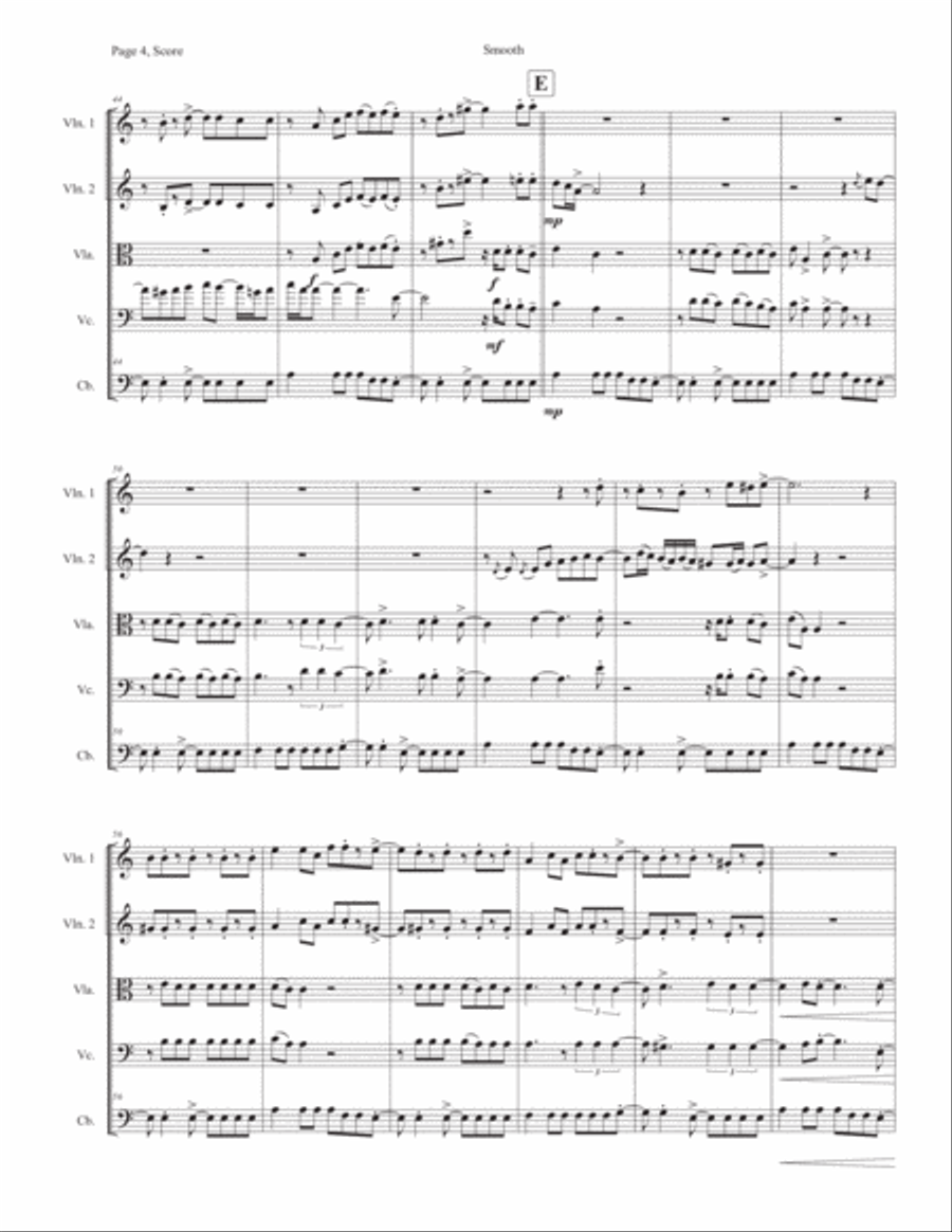 Smooth Smooth Cello scores gallery preview page 4
