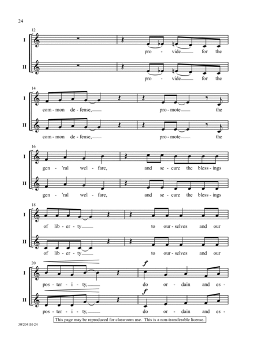 The Words We Live By The Words We Live By 2-Part scores gallery preview page 19