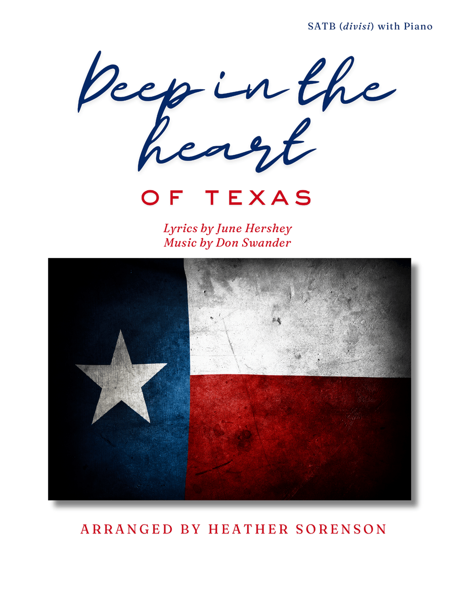 Deep In The Heart Of Texas 4-Part scores gallery preview page 1