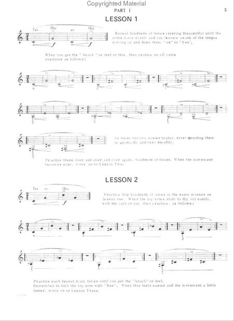 Daily Trumpet Routines B-Flat Trumpet scores gallery preview page 2