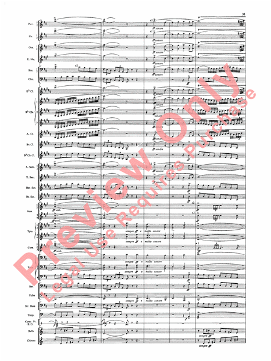 Russian Christmas Music Russian Christmas Music Concert Band scores gallery preview page 36