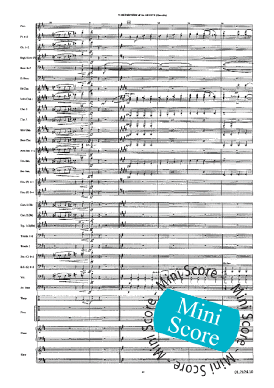Romeo and Juliet Romeo and Juliet Concert Band scores gallery preview page 53