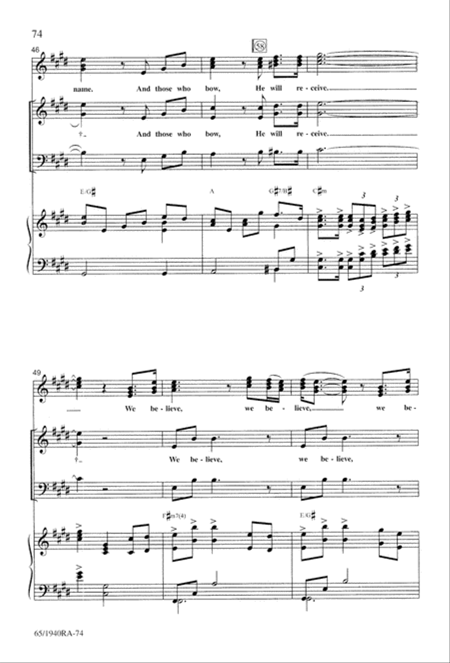 We Will Know Peace 3-Part scores gallery preview page 76