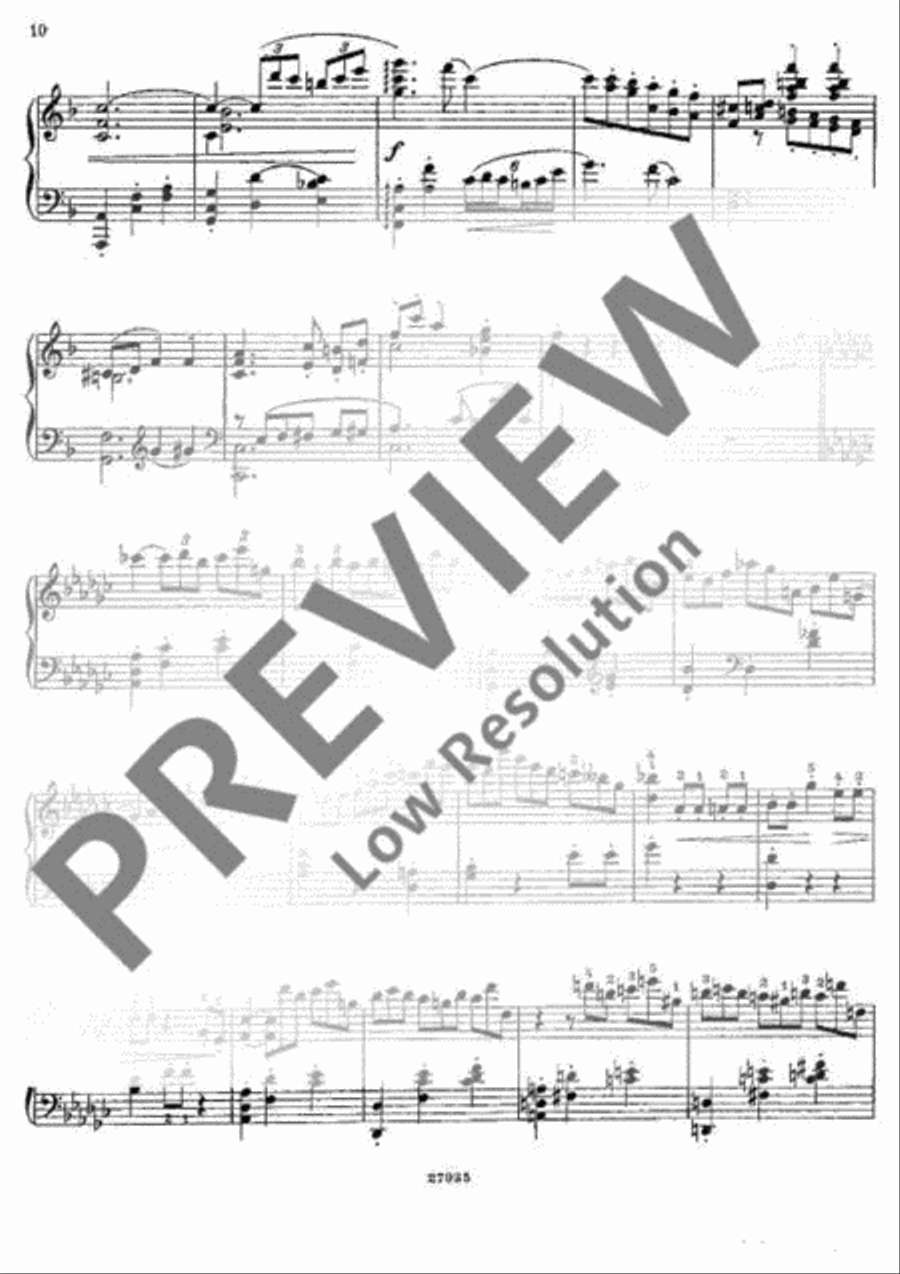 Wiener Freuden Piano Solo scores gallery preview page 13