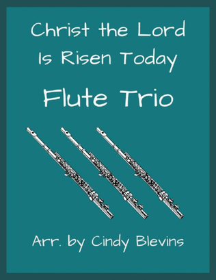 Book cover for Christ the Lord Is Risen Today, Flute Trio