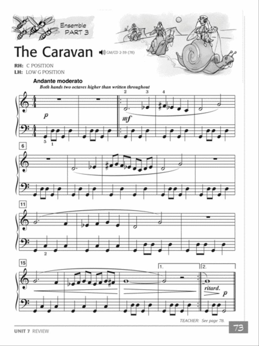 Alfred's Basic Group Piano Course, Book 4 Piano Method scores gallery preview page 7