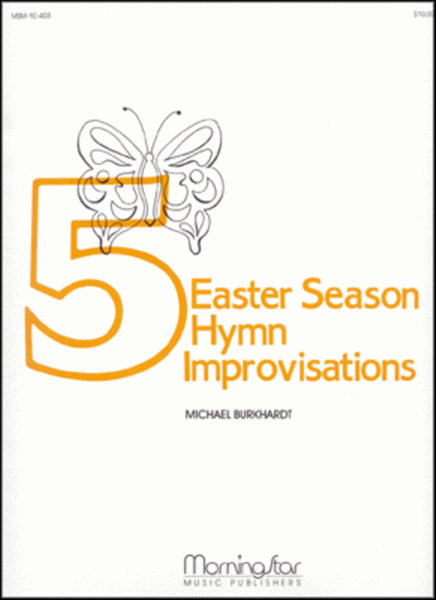 Five Easter Season Hymn Improvisations, Set 1 Organ scores gallery preview page 1