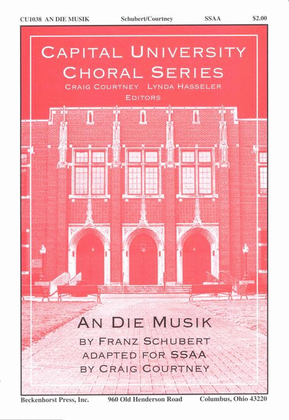 Book cover for An Die Musik - SSAA