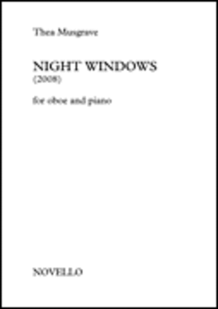 Night Windows For Oboe And Piano