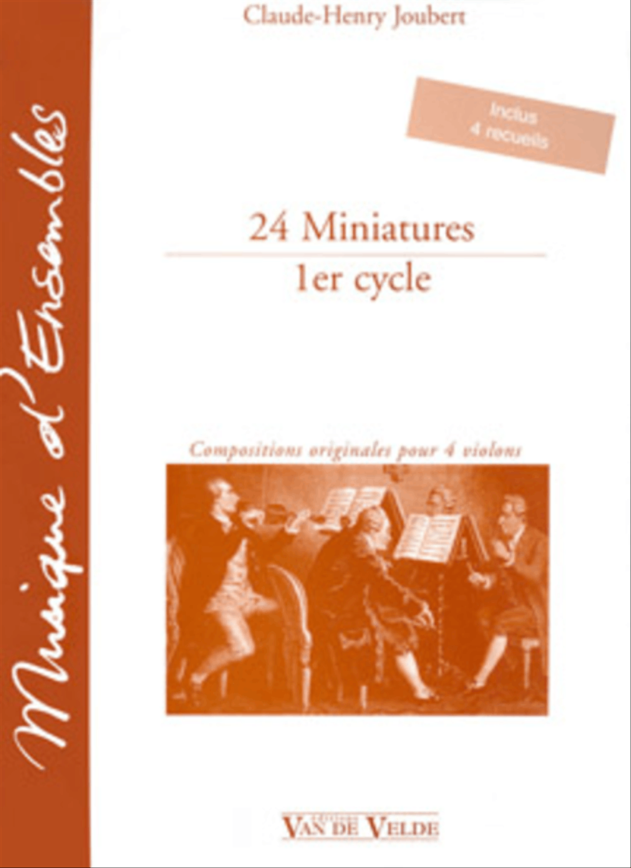 Miniatures (24) Violin scores gallery preview page 1
