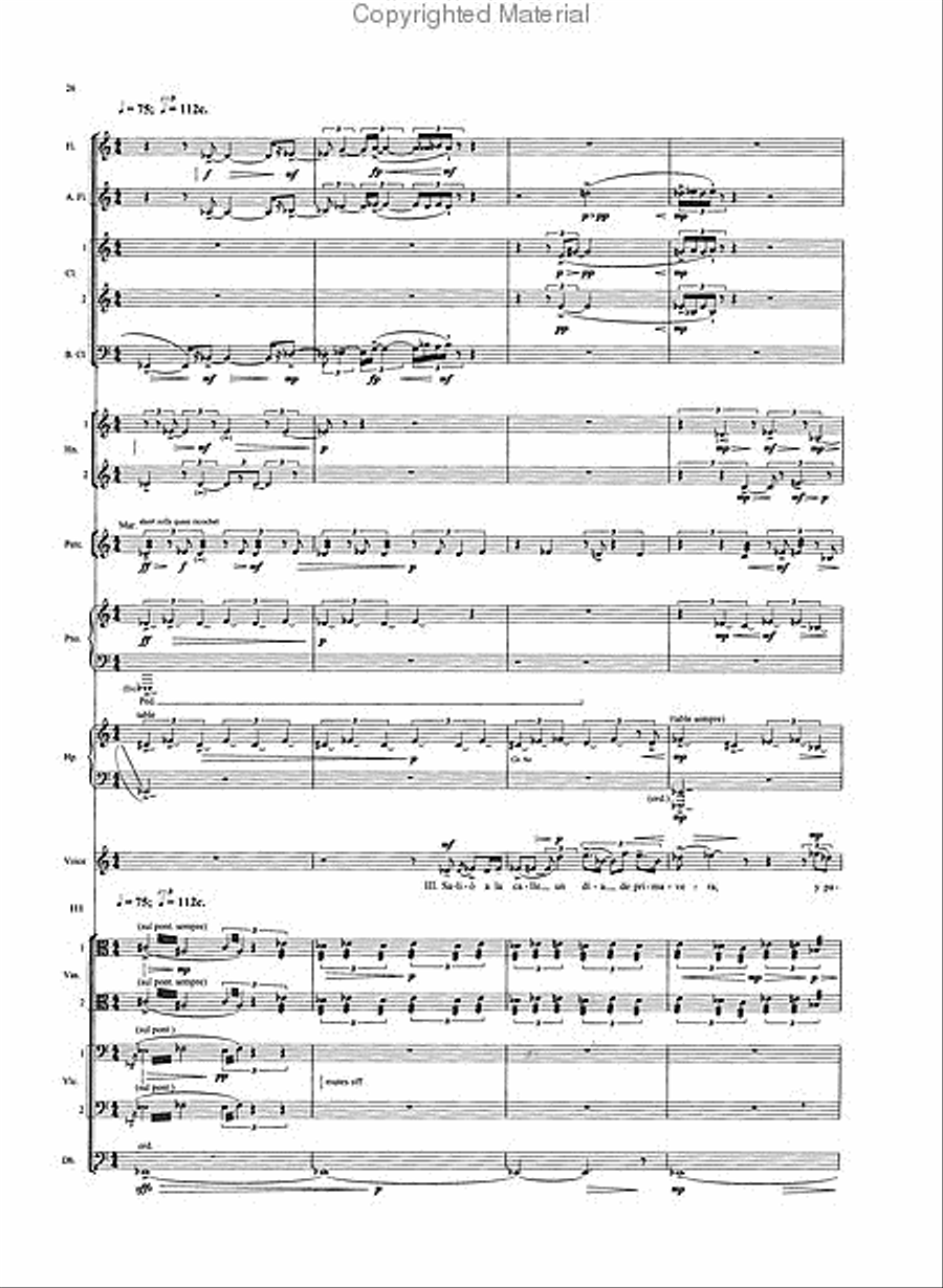 Requiem -- Songs for Sue Voice scores gallery preview page 3