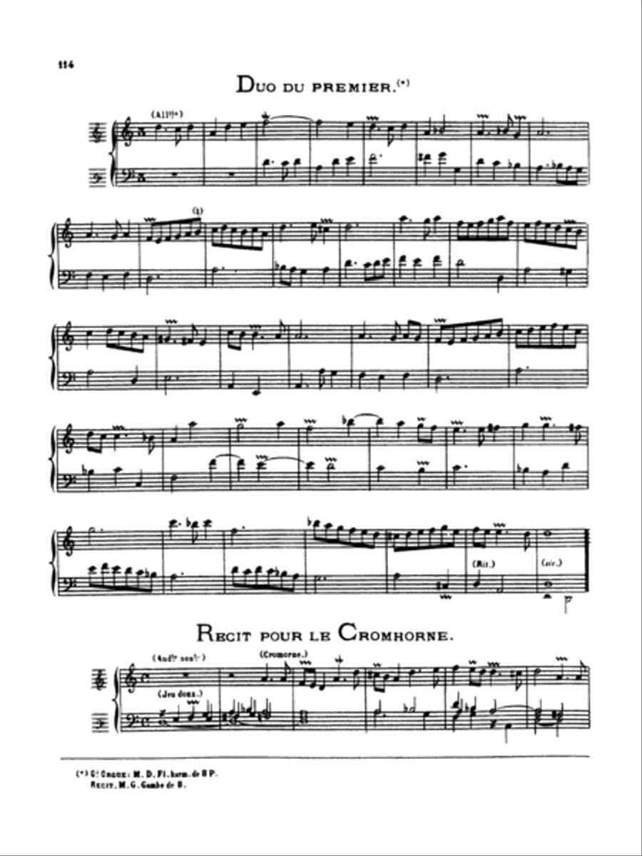 Lebegue: Complete Organ Works, Volume II Organ scores gallery preview page 2