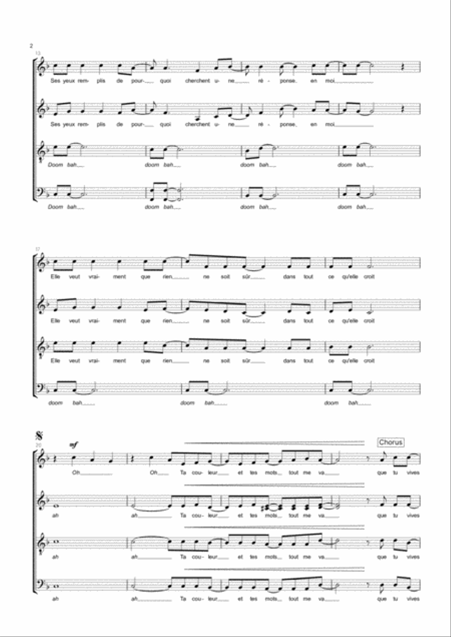 L' Aziza 4-Part scores gallery preview page 2