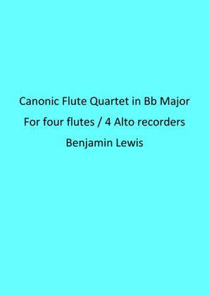 Canonic Flute Quartet