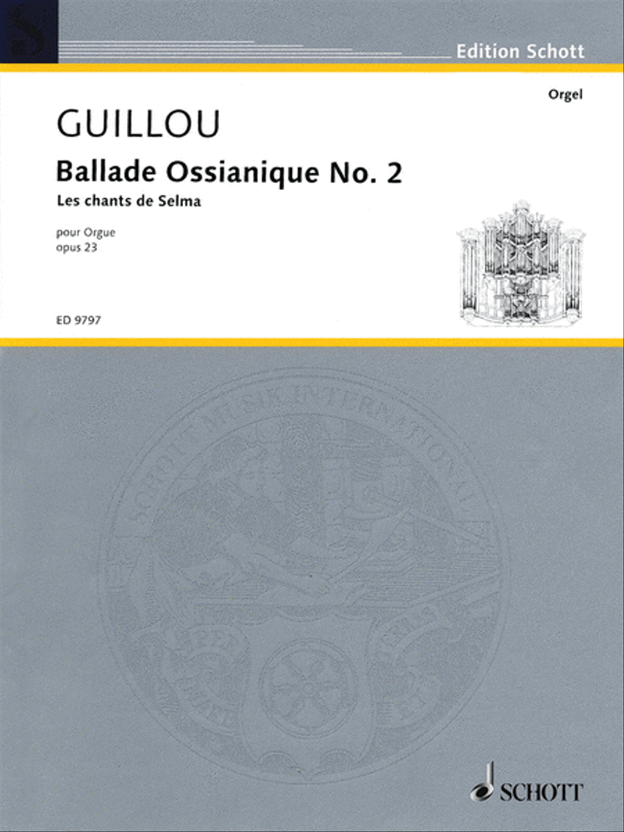 Ballade Ossianique No. 2, Op. 23