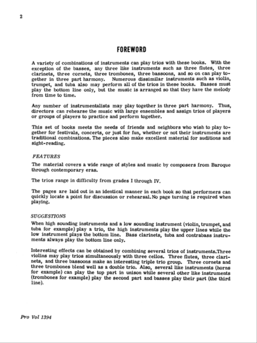 Trios for All Small Ensemble scores gallery preview page 3