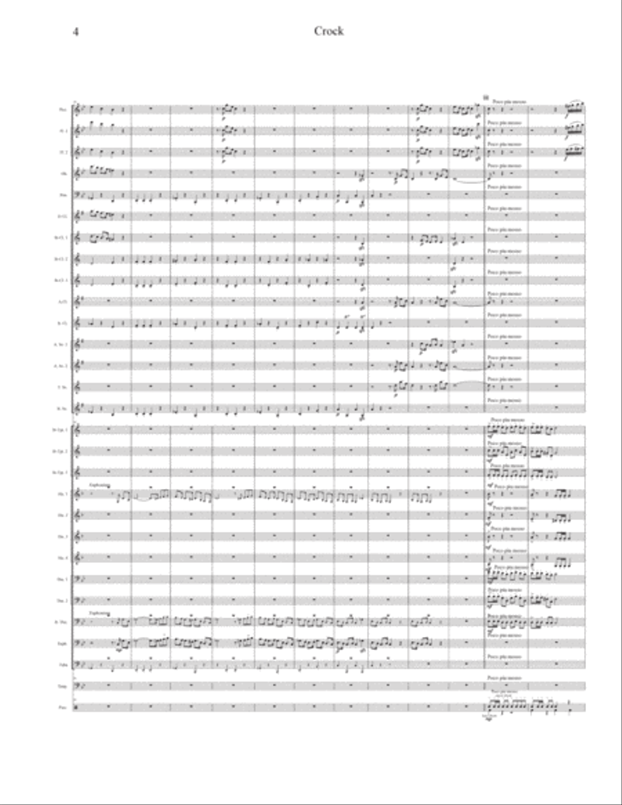 3 Comic Strip Impressions Concert Band scores gallery preview page 4