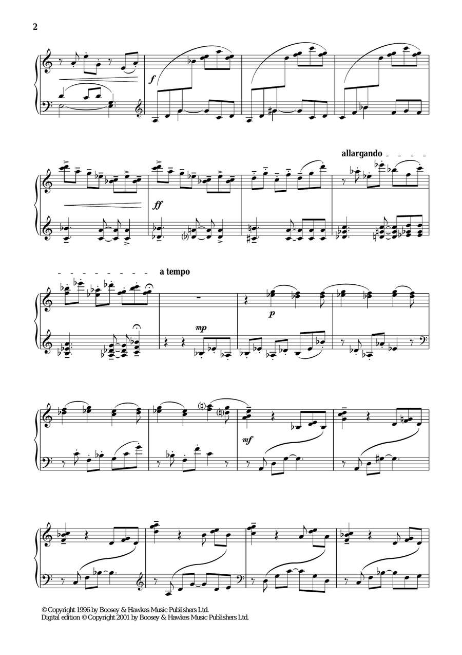 Fantasy Preludes, 8. Capriccio Piano Solo scores gallery preview page 2
