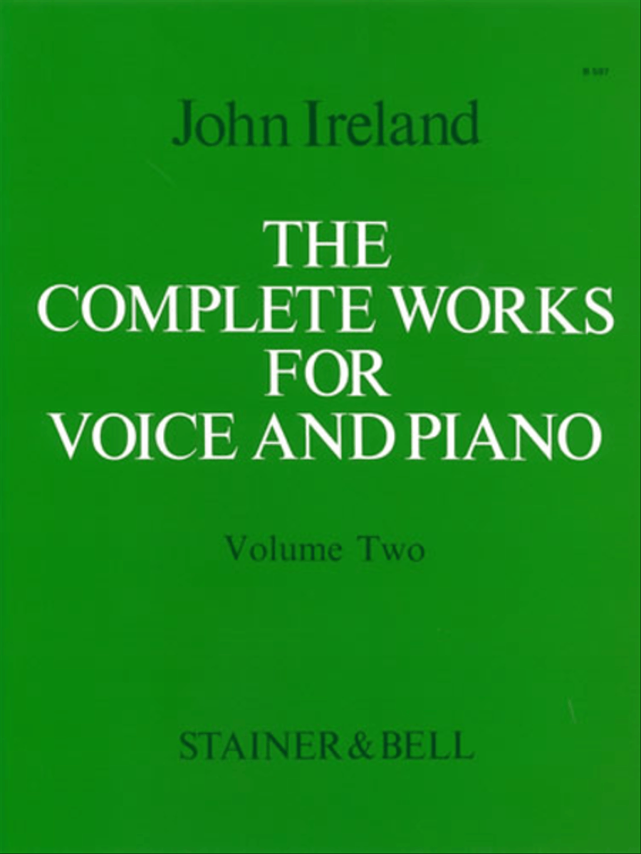 The Complete Works for Voice and Piano. Volume 2: Medium Voice Medium Voice scores gallery preview page 1