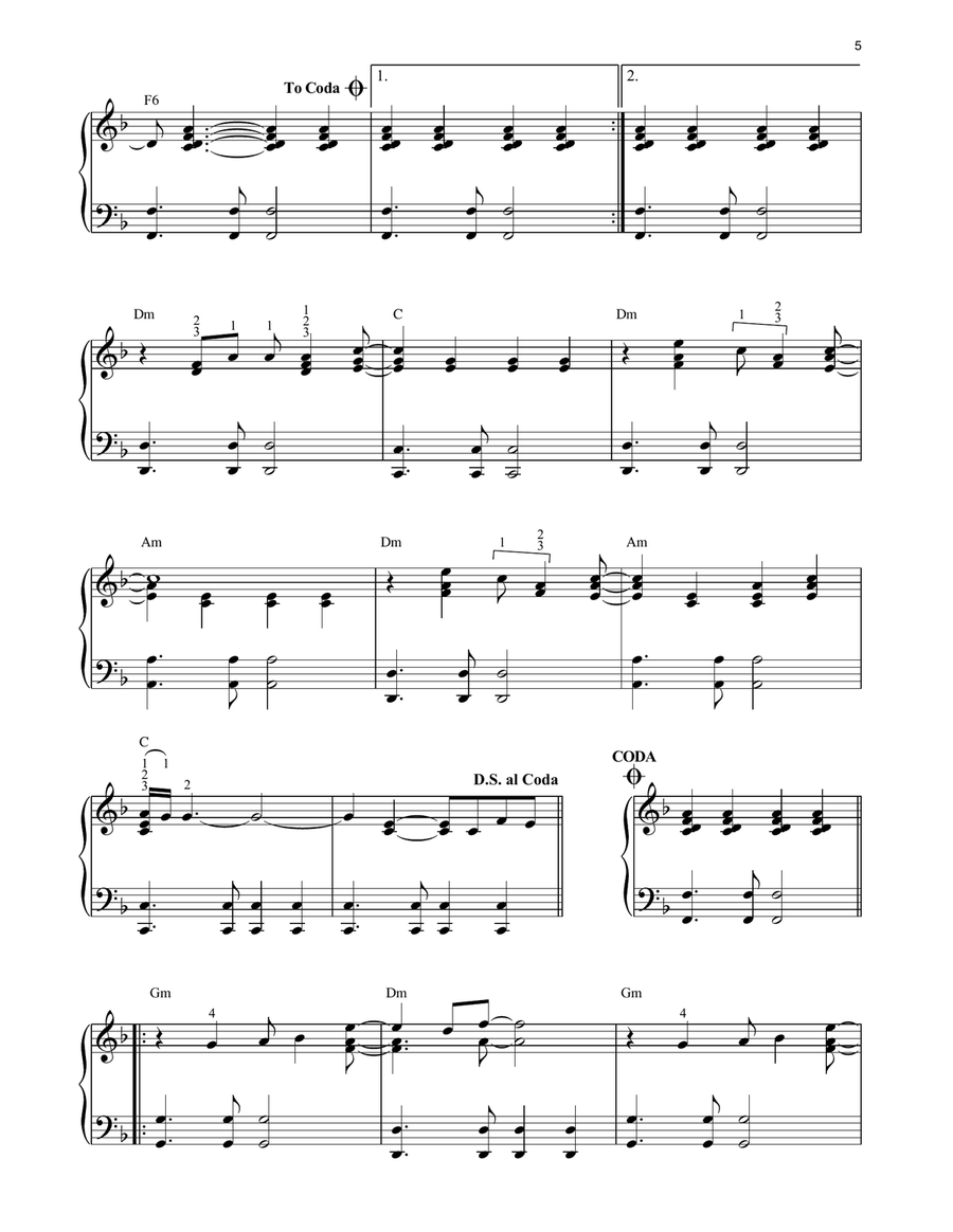 And I Love Her Harp scores gallery preview page 2