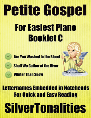 Book cover for Petite Gospel for Easiest Piano Booklet C