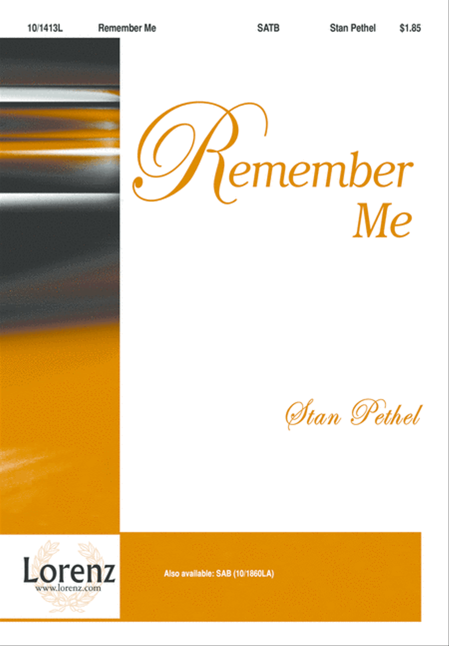 Remember Me Remember Me 4-Part scores gallery preview page 1