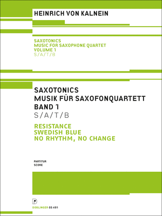 Book cover for Saxotonics-Musik Band 1