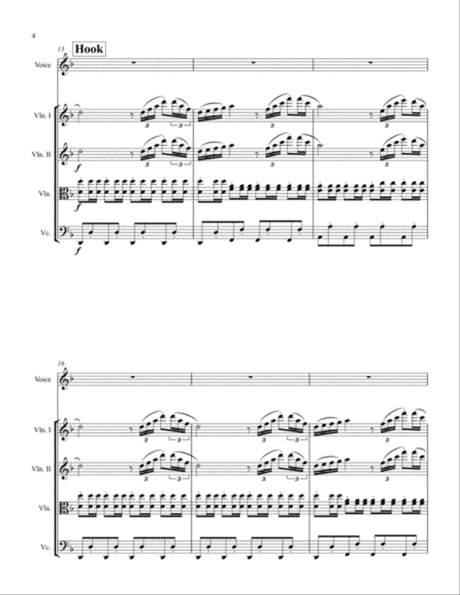 Gimme! Gimme! Gimme! (a Man After Midnight) Voice scores gallery preview page 4