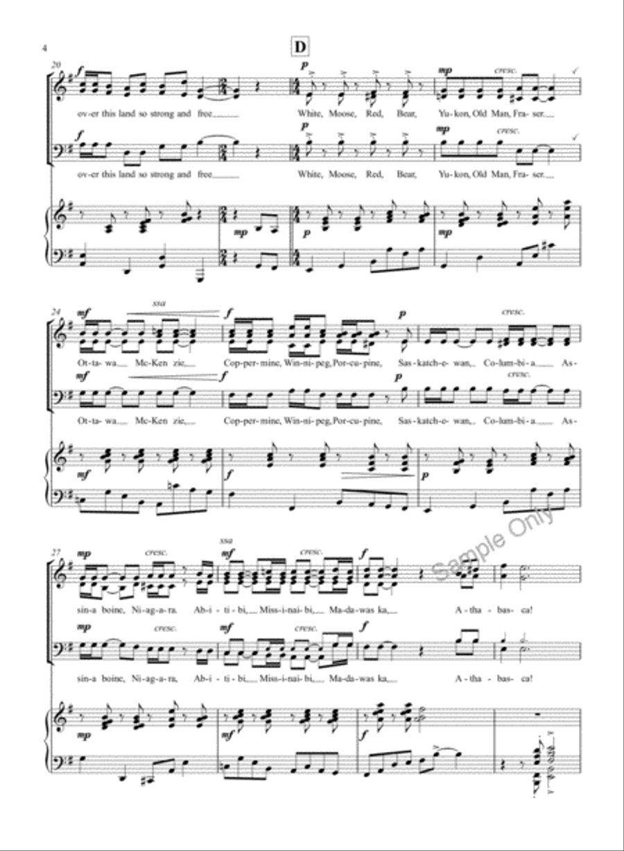 All The Little Rivers All The Little Rivers 3-Part scores gallery preview page 4