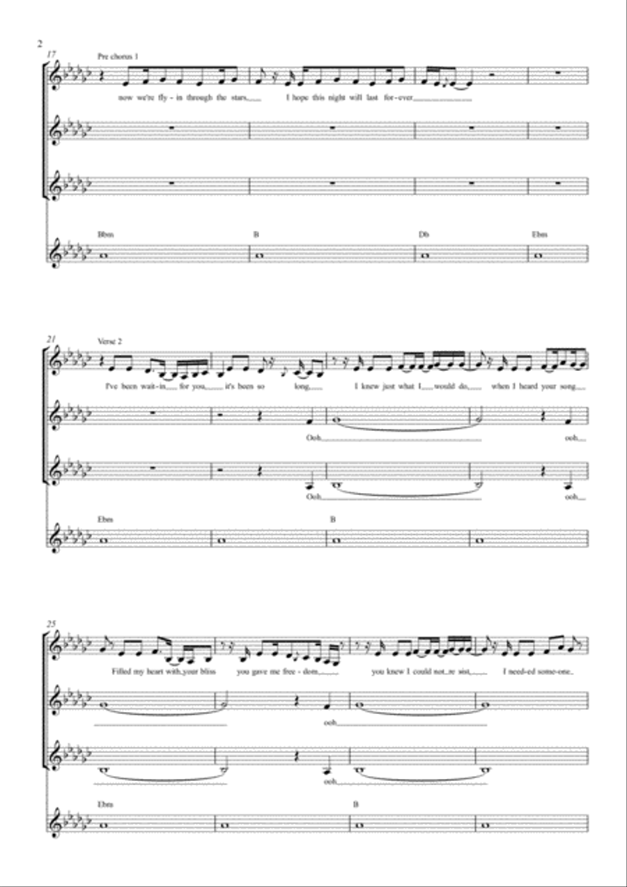 Ain't Nobody Ain't Nobody SSA scores gallery preview page 2
