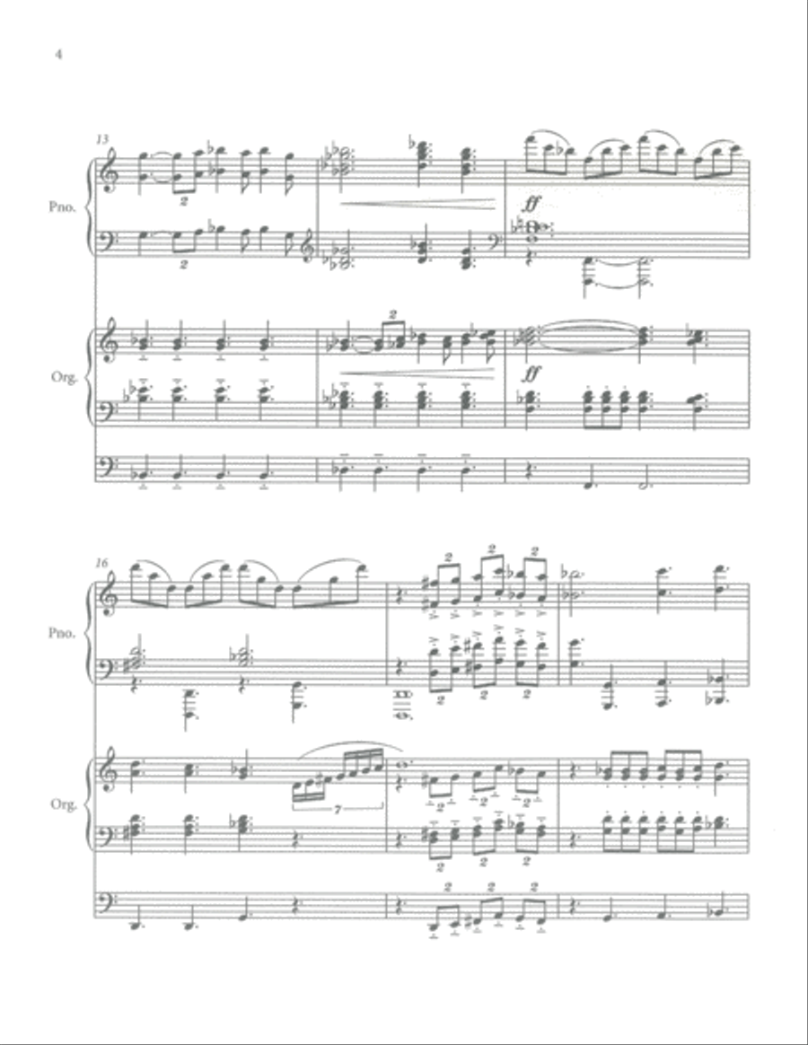 Mine Eyes Have Seen the Glory Organ scores gallery preview page 4