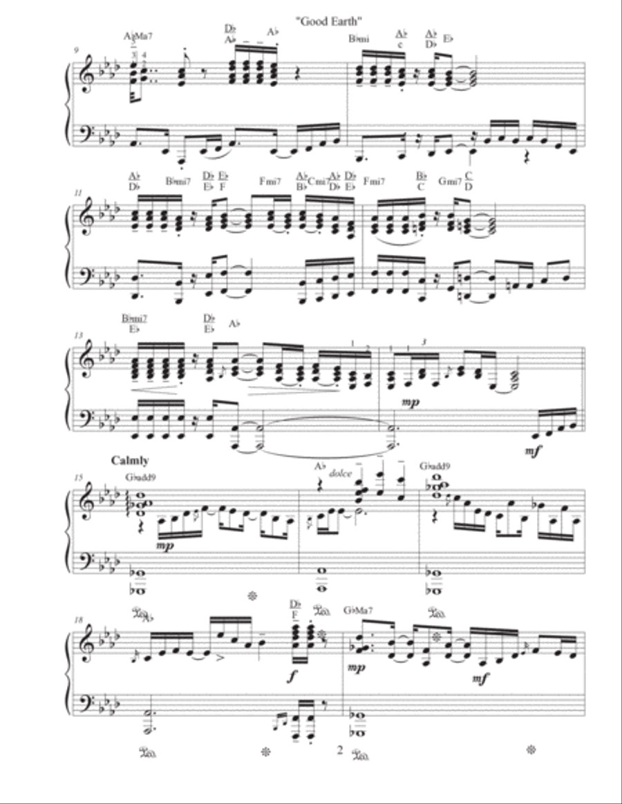 Good Earth - Etude #7 Good Earth - Etude #7 Piano Method scores gallery preview page 2