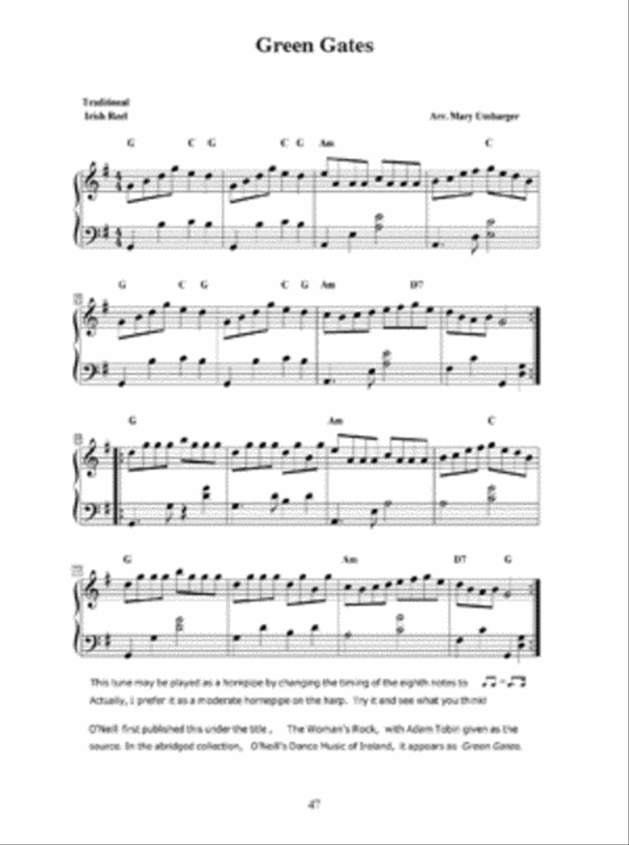 Harp Song - The Golden Thread Pedal Harp scores gallery preview page 3