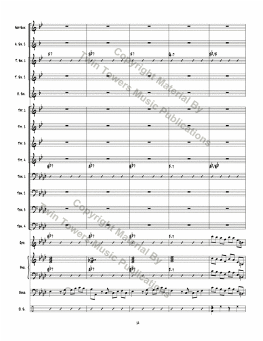 Jazz Revival Jazz Ensemble scores gallery preview page 15