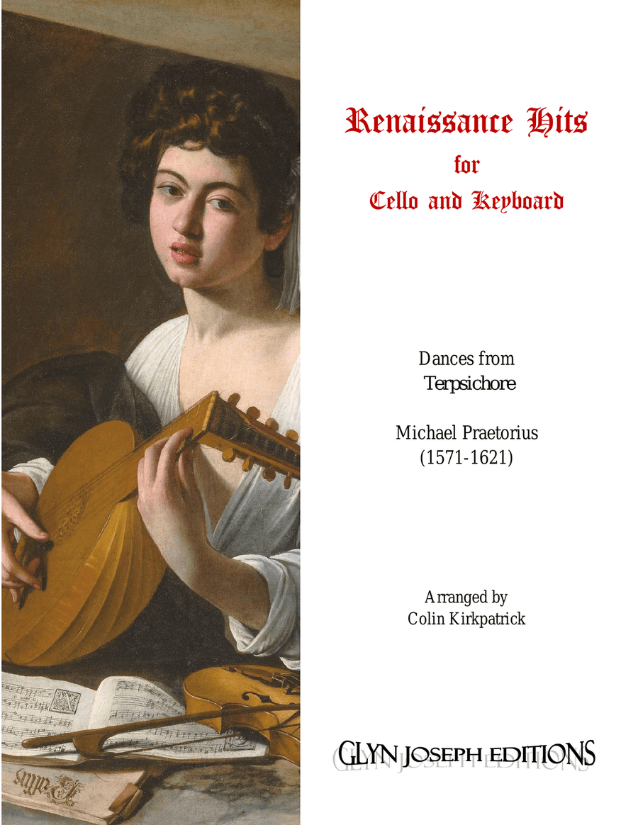 Renaissance Hits for Cello and Keyboard from Terpsichore (Praetorius) Piano scores gallery preview page 1