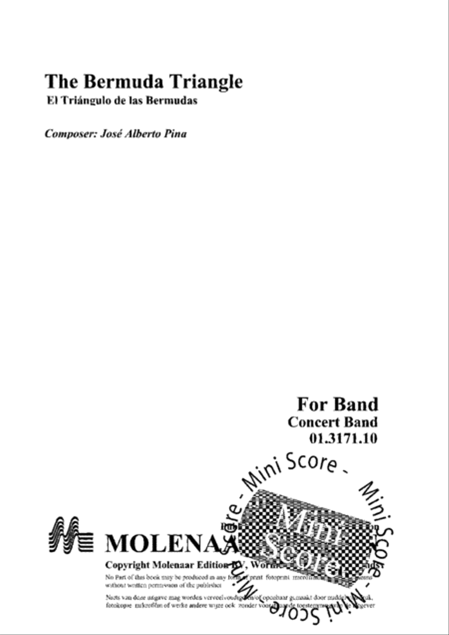The Bermuda Triangle Concert Band scores gallery preview page 3