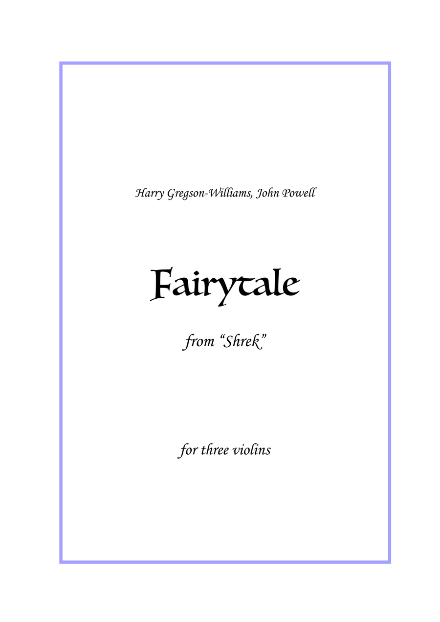 Fairytale Opening Fairytale Opening String Trio scores gallery preview page 1