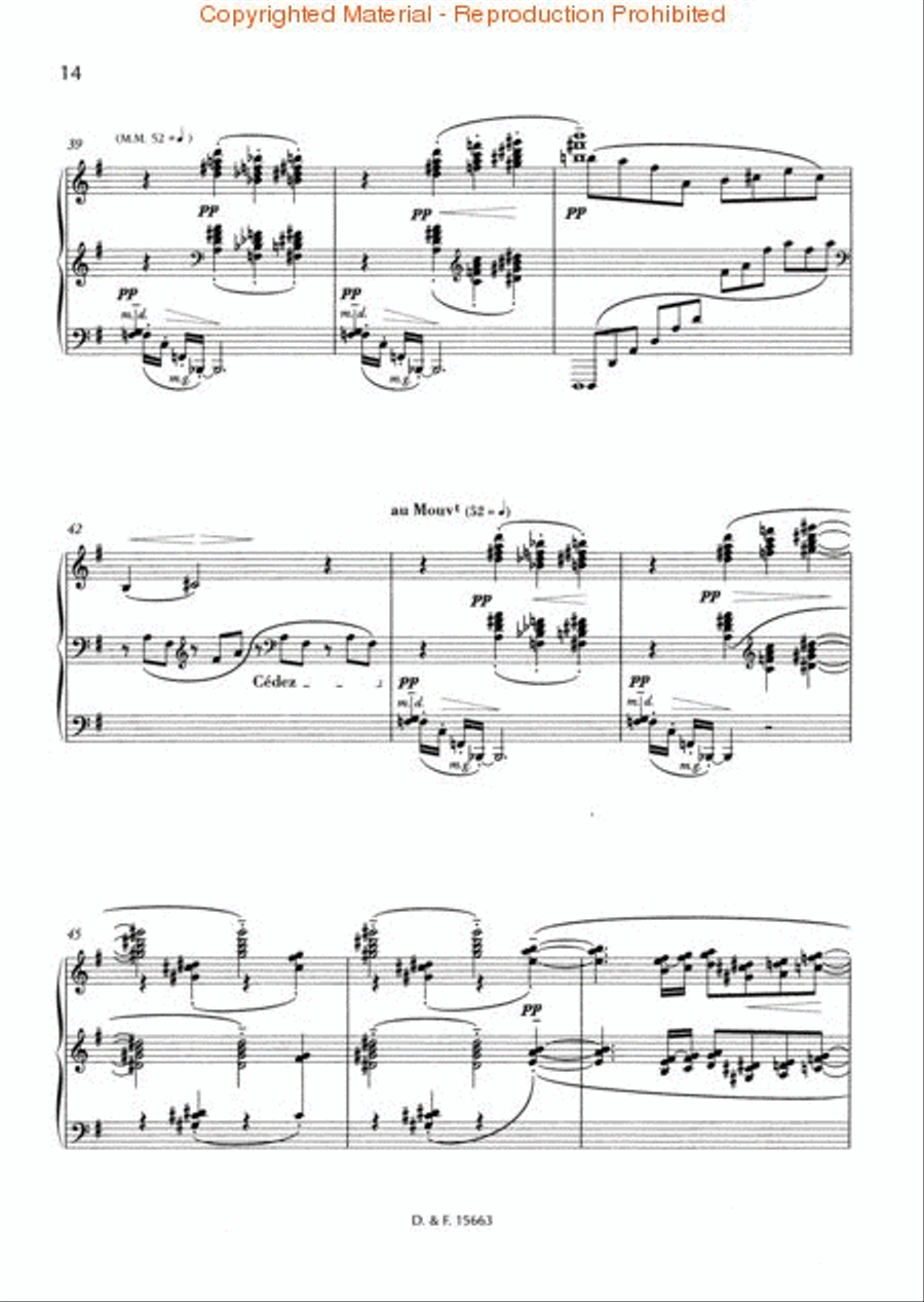 Images, 2nd Set Piano Solo scores gallery preview page 3