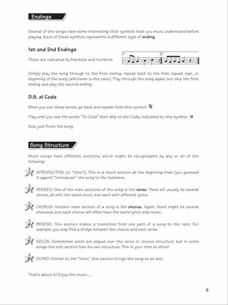 FastTrack Guitar Songbook 1 – Level 1 Guitar Tablature scores gallery preview page 4