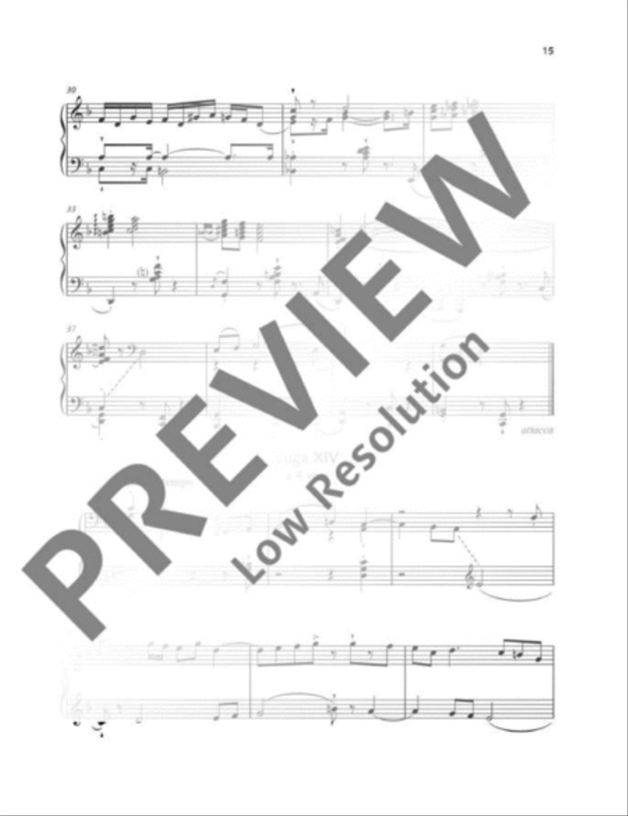 Twenty-Four Preludes and Fugues Piano Solo scores gallery preview page 16