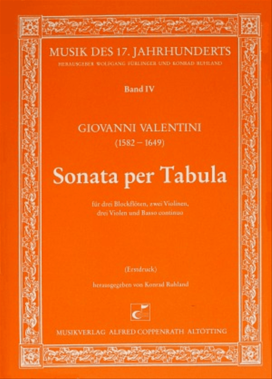 Sonata per Tabula Organ scores gallery preview page 1
