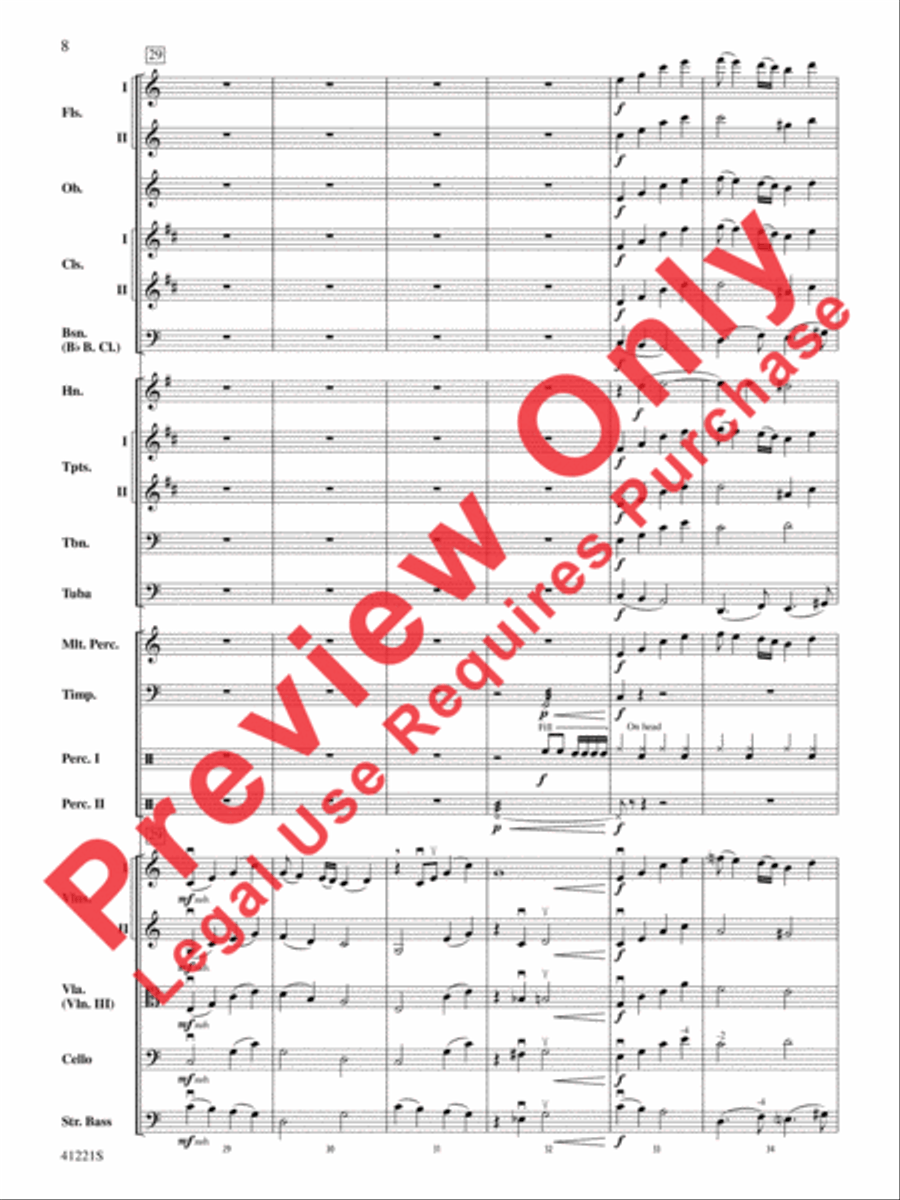 Holiday Mash-Up Holiday Mash-Up Full Orchestra scores gallery preview page 9
