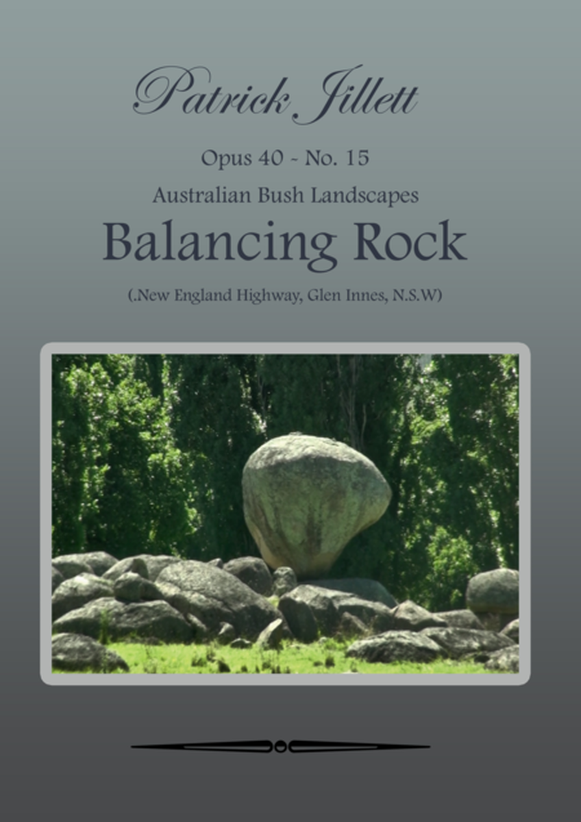 Balancing Rock - Australian Bush Landscapes image number null