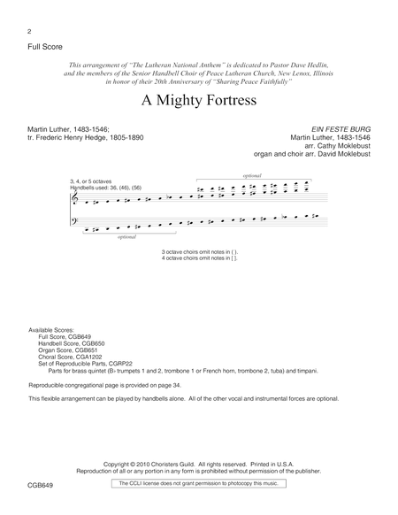 A Mighty Fortress - Full Score image number null