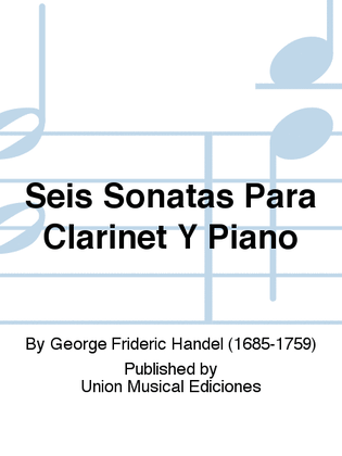Seis Sonatas Para Clarinet Y Piano