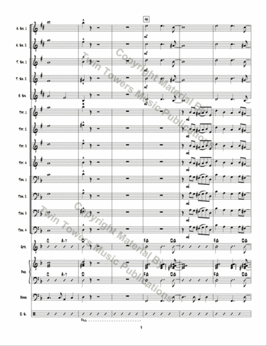 Table Time Table Time Jazz Ensemble scores gallery preview page 10