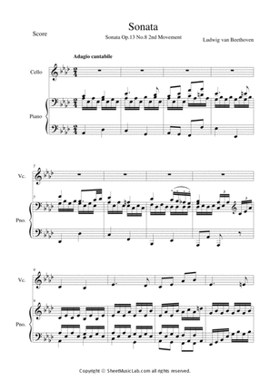 Sonata op.13 No.8 Pathetique 2mov