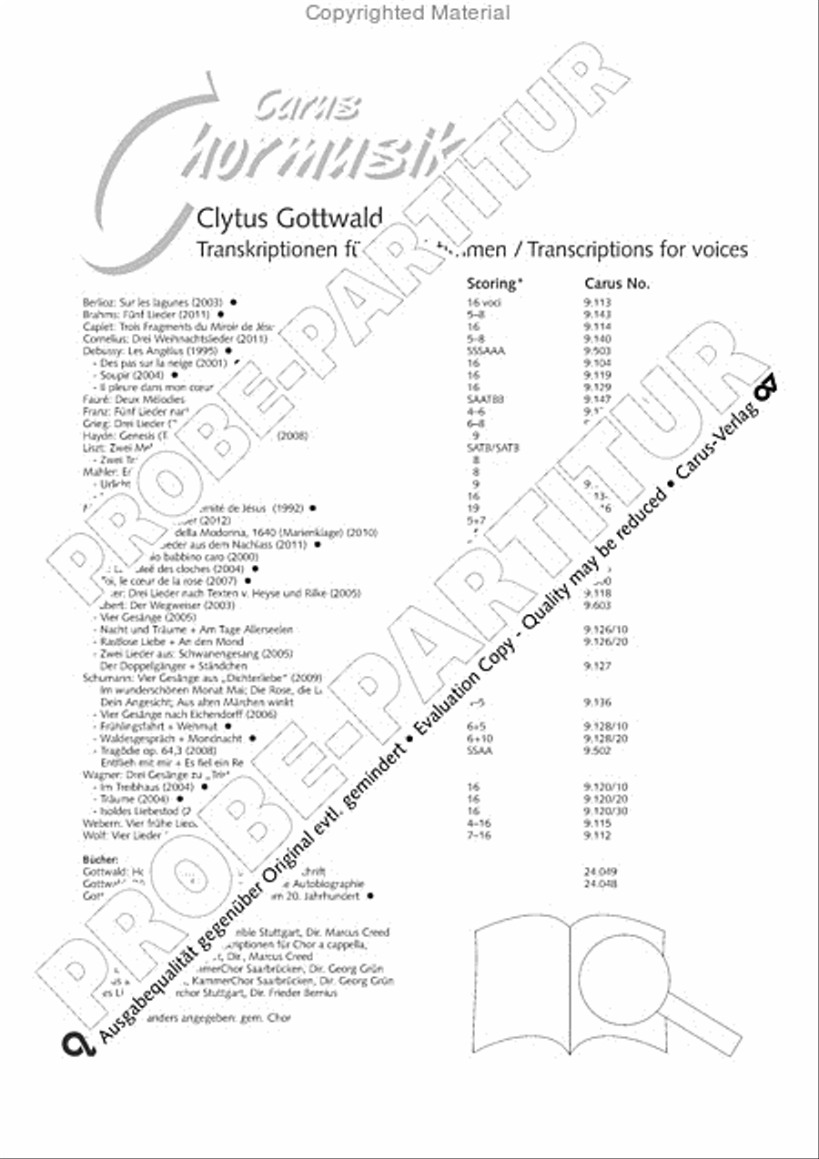 Louange a l'eternite de Jesus Choir scores gallery preview page 17