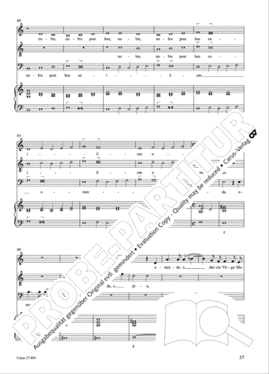 Hinni, Salve Regina, Motetti Score scores gallery preview page 62